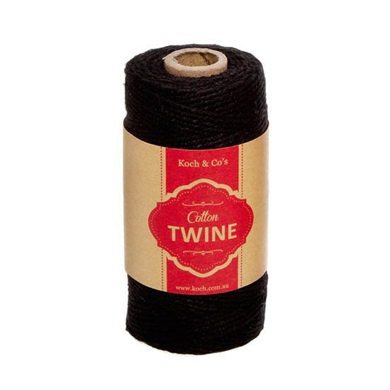 Black Bakers Twine (100m)