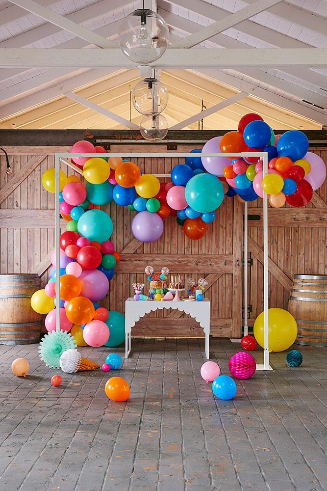 Rainbow Large Balloon Garland Kit