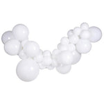 White Large Balloon Garland Kit