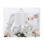 Silver 'LOVE' Script Balloon