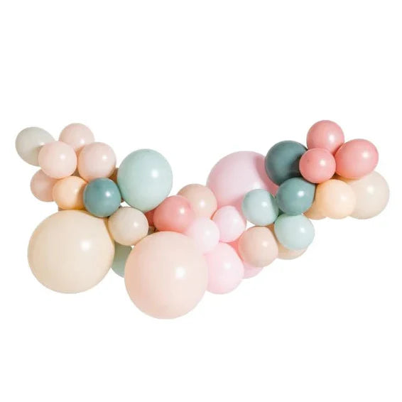 Sage & Pink Large Balloon Garland