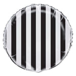 Black & White Stripe Balloon