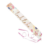 Blossom Bride To Be Sash