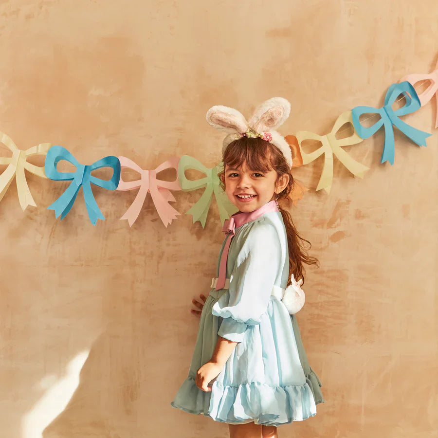 Tissue Paper Bow Garlands (3 pack)