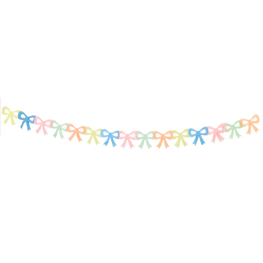 Tissue Paper Bow Garlands (3 pack)