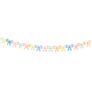 Tissue Paper Bow Garlands (3 pack)