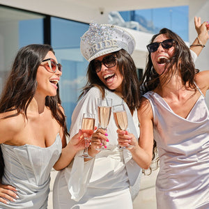 Pearl & Rhinestone Bride Hat