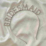 Silver Rhinestone Bridesmaid Headband