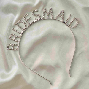 Silver Rhinestone Bridesmaid Headband