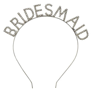 Silver Rhinestone Bridesmaid Headband