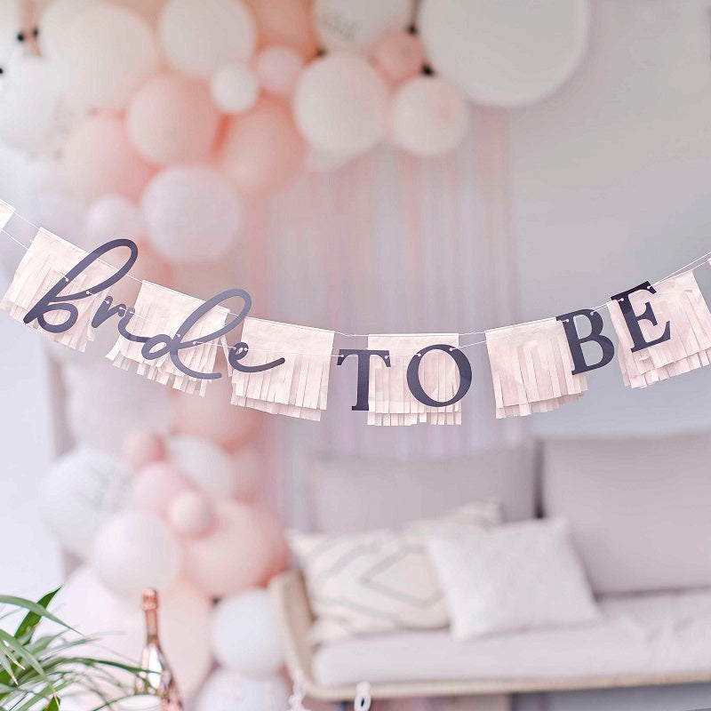 Fringed Bride To Be Garland