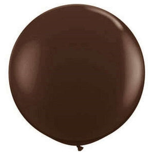 Chocolate Brown Giant 90cm Round Balloon