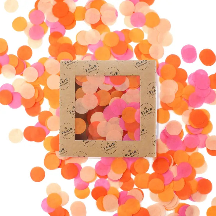 Bright Handcut Confetti Box