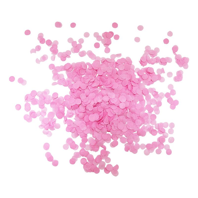 Pink Confetti 1cm Bulk Pack (250g)