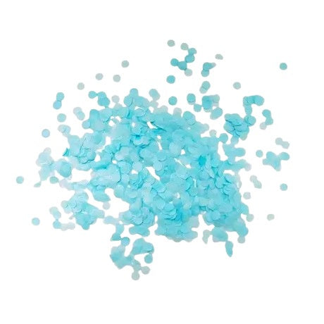 Blue Confetti 1cm Bulk Pack (250g)