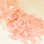 Peach Confetti 1cm Bulk Pack (250g)