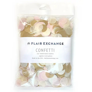 Blushing Handcut Confetti Large Pack