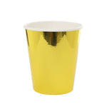 Metallic Gold Cups (10 pack)