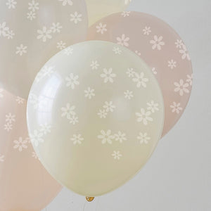 Daisy Balloons (5 pack)