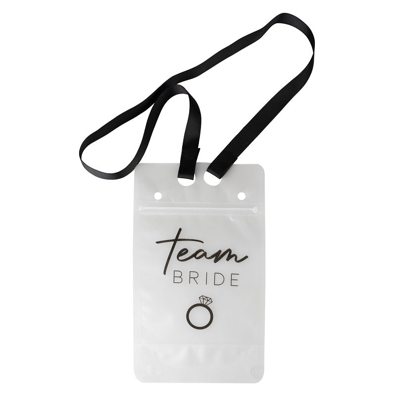 Team Bride Drink Pouches (6 pack)