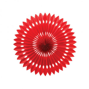 Red Paper Hanging Fan (40cm)