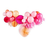 Pink Shimmer Fancy Balloon Garland Kit