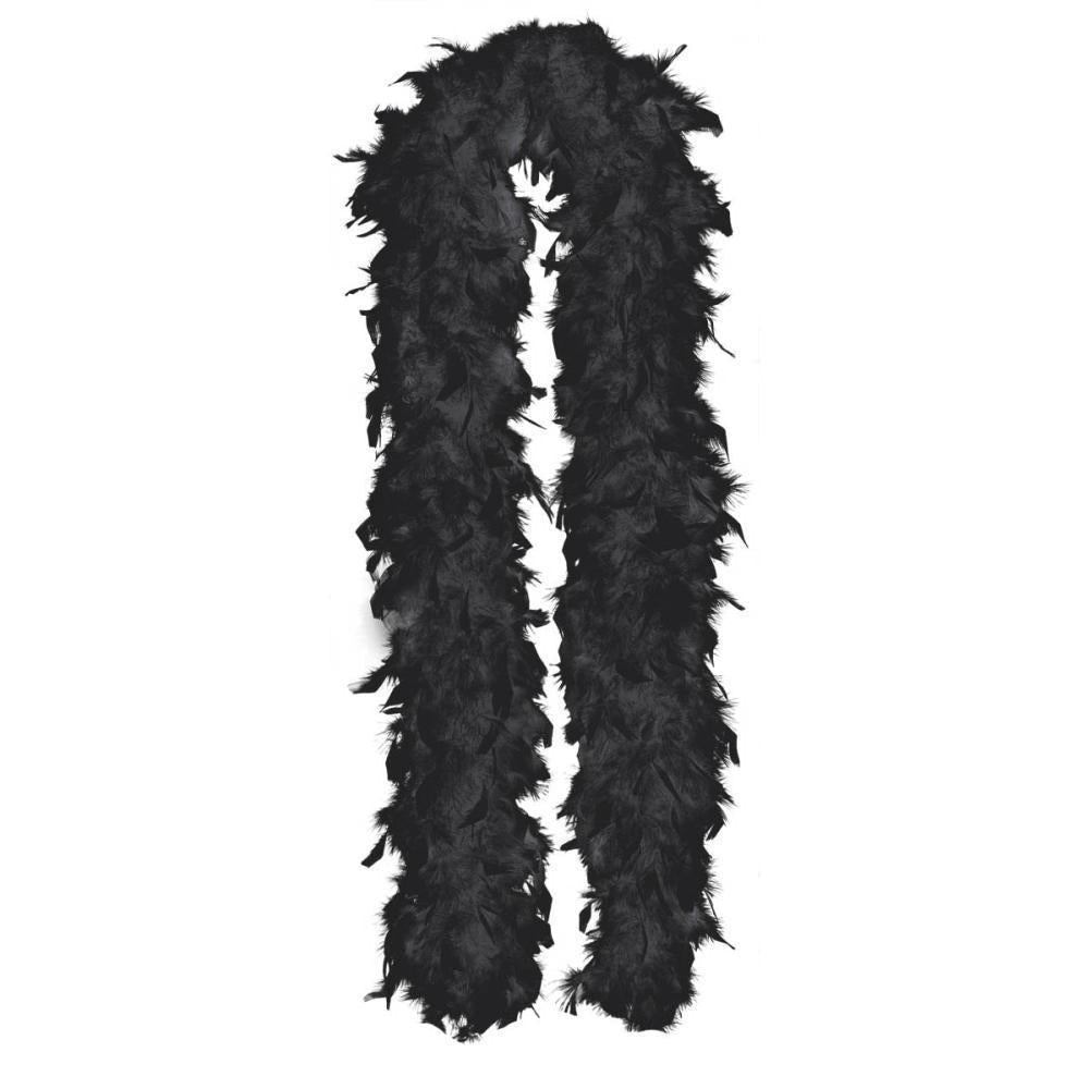 Black Feather Boa