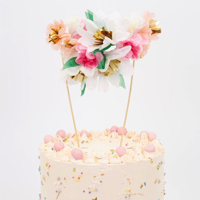 Flower Bouquet Cake Topper