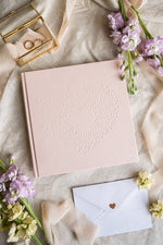 Pale Pink Guest Book