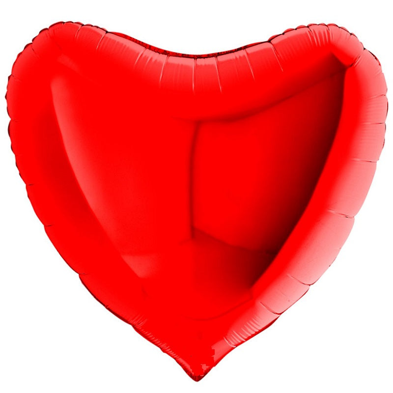 Red Foil Giant 90cm Heart Balloon