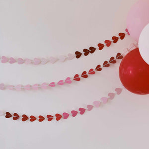 Ombre Heart Garland