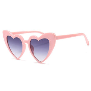 Pink Heart Sunglasses