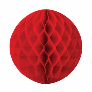 Red Honeycomb Ball 25cm