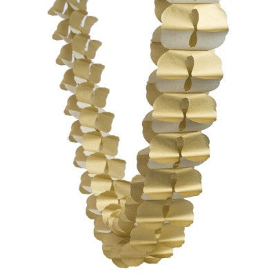 Gold Honeycomb Garland (4m)