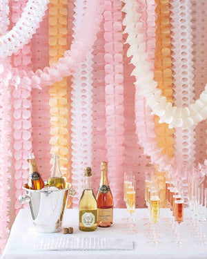 Pink Honeycomb Garland (4m)