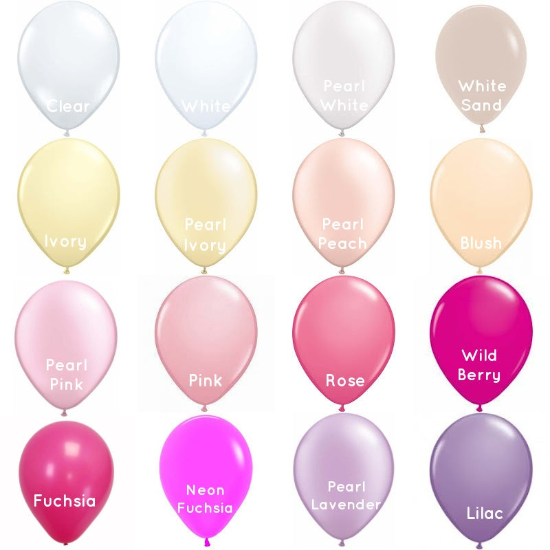 Mini 12cm Balloons (5 pack)