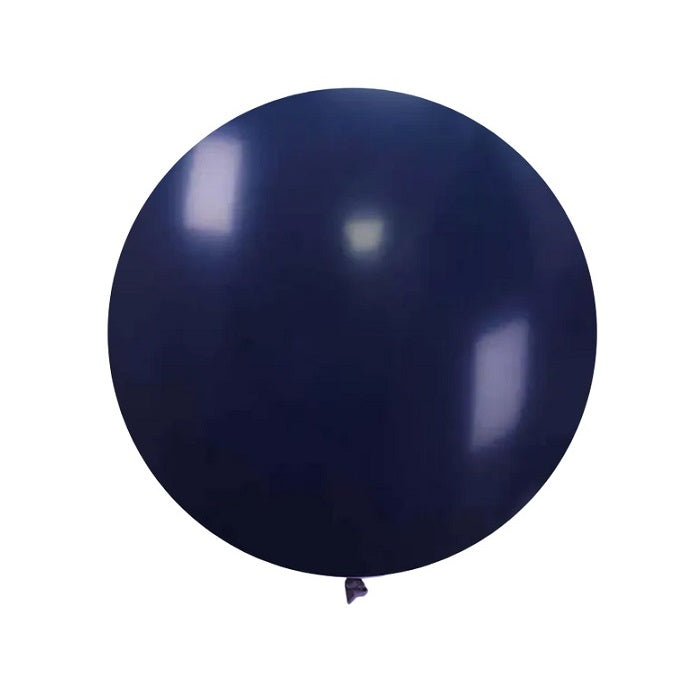Navy Blue Giant 60cm Round Balloon