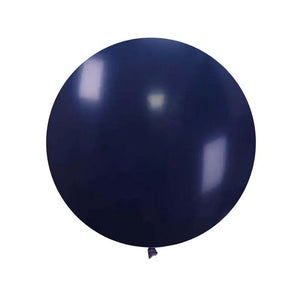 Navy Blue Giant 60cm Round Balloon