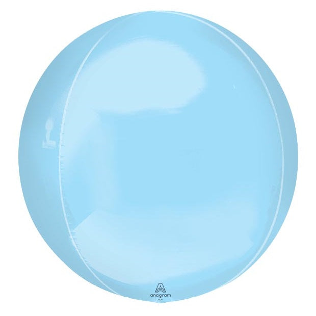 Pastel Blue Orbz Balloon