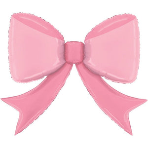 Giant Pink Bow Balloon