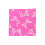 Pink Bow Cocktail Napkins (16 pack)