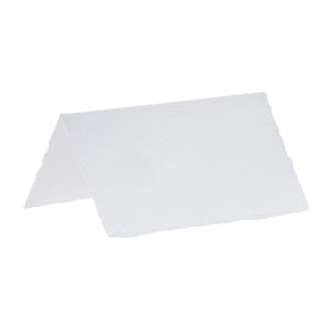 White Cotton Paper Place Cards (10 pack)