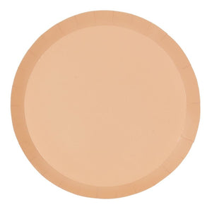 Pastel Peach Dinner Plates (20 pack)