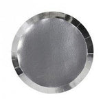 Metallic Silver Small Plates (10 pack)