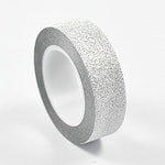 Silver Glitter Washi Tape (10m)