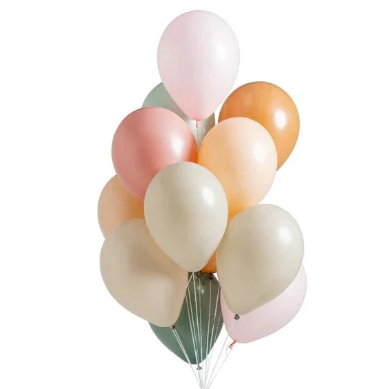 Sage & Pink Balloon Set (12 pack)