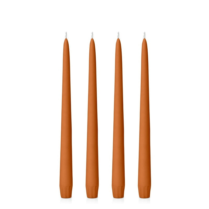 Baked Clay Taper Candles (4 pack)