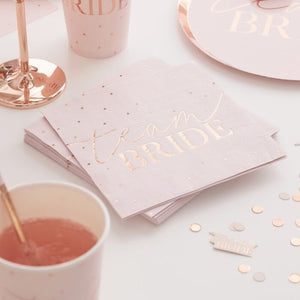 Team Bride Napkins (16 pack)