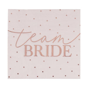 Team Bride Napkins (16 pack)