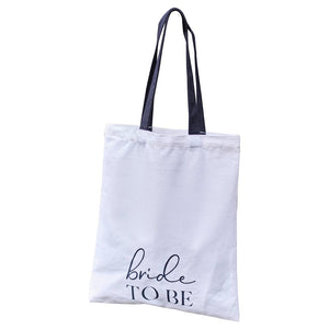 Black & White Bride To Be Tote Bag